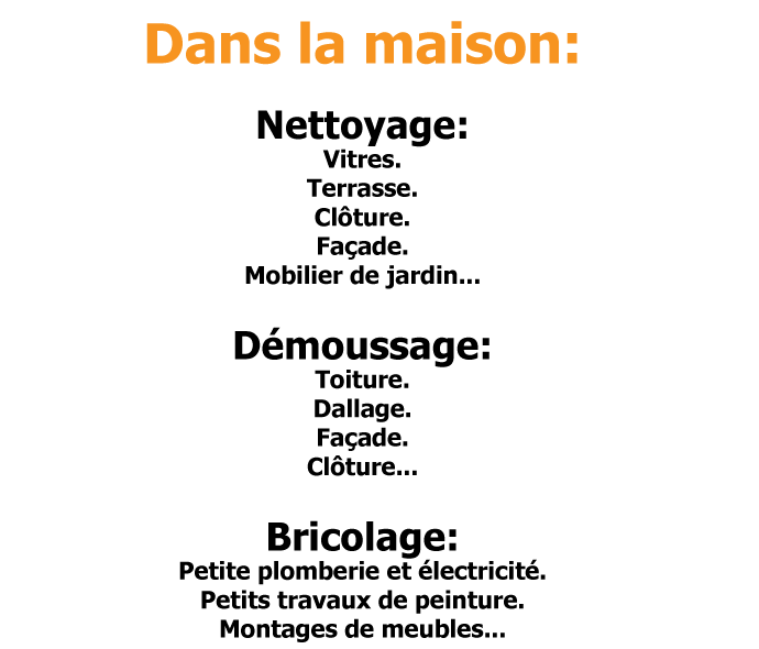 Dans la maison