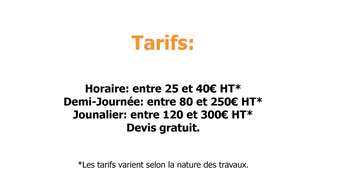 Tarifs